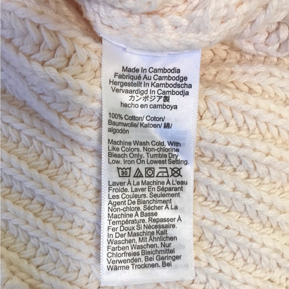 NWT J. Crew Heritage Fisherman Sweater - Picture 16 of 16